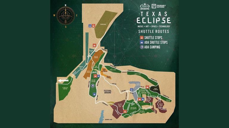 El Eclipse de sol en Texas