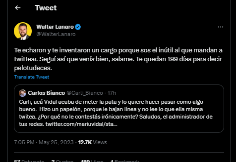 Walter Lanaro y Carlos Bianco