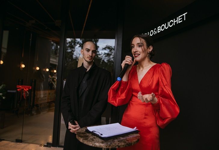 Camila Bouchet y Octavio Arguello