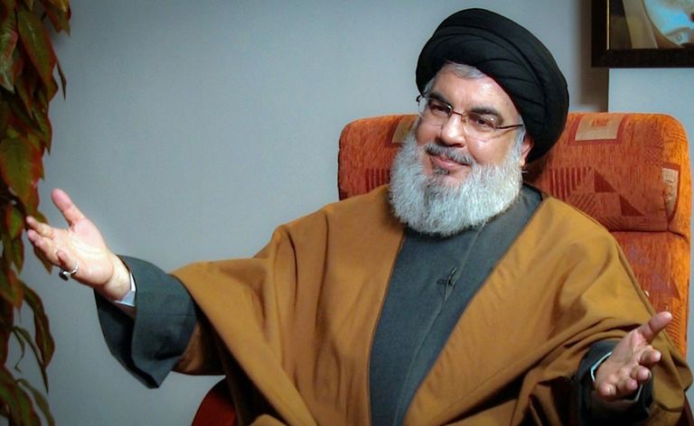 Hasán Nasralá, el líder de Hezbolá.