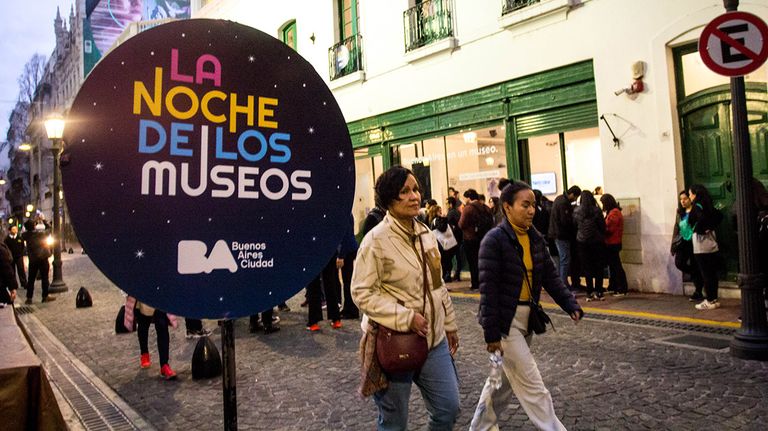 La Noche de los Museos 2023 tuvo el éxito de siempre.