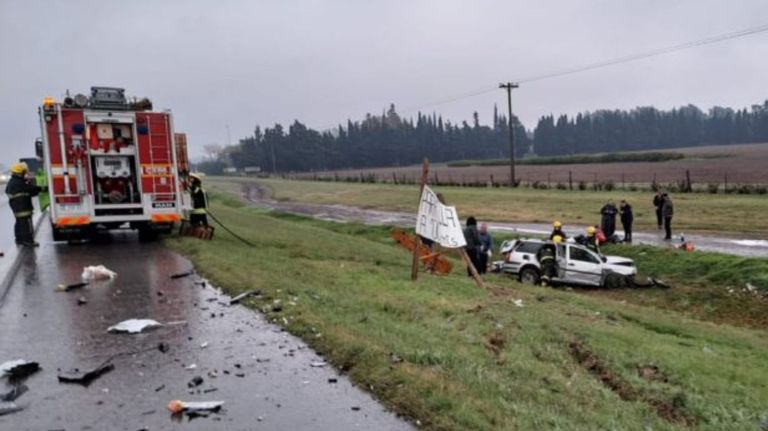 Choque en ruta 9
