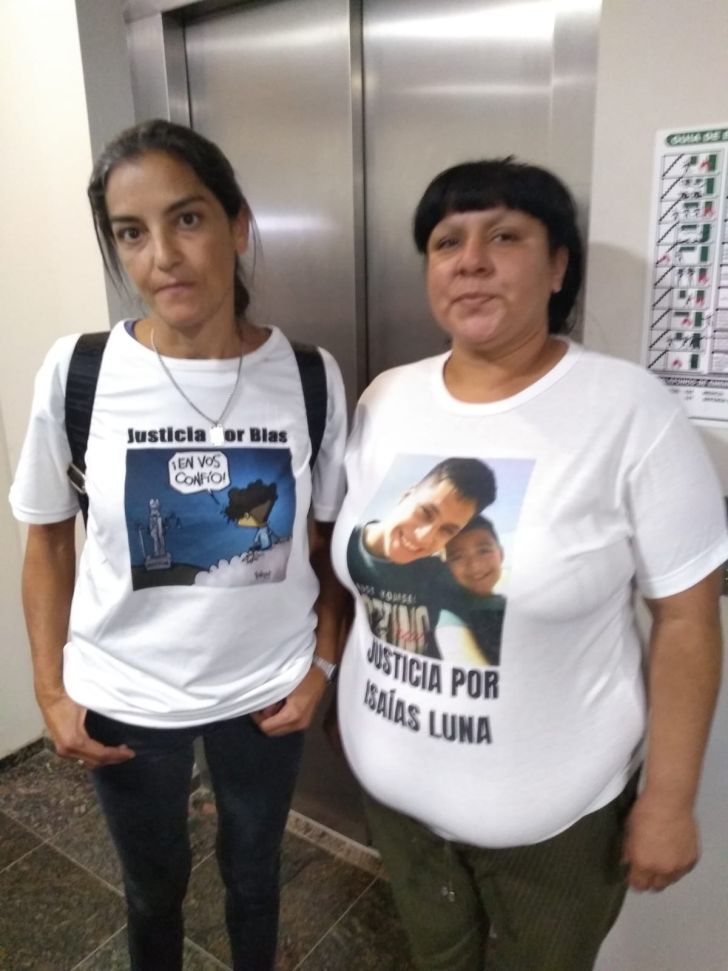 Soledad Laciar y madre