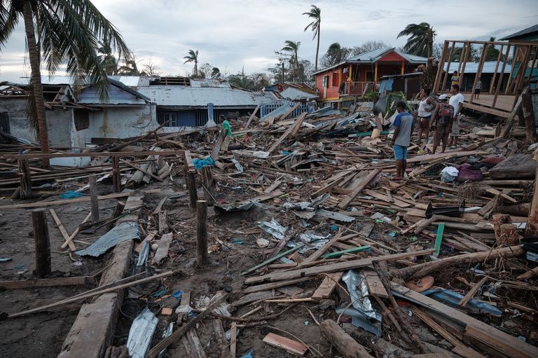 Aftermath Of Hurricane Iota In Central America