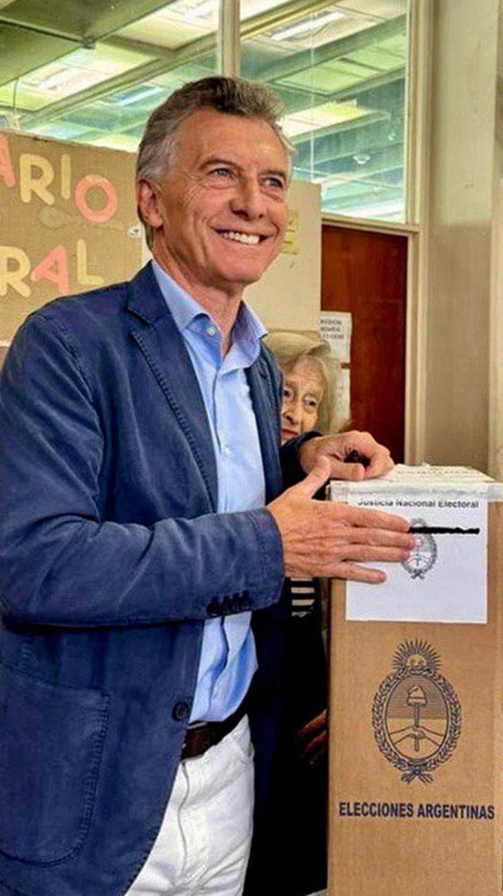 Macri votando 26102025