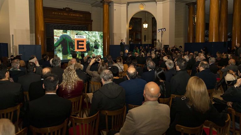Presentación Canal E en la Bolsa de comercio de Buenos Aires