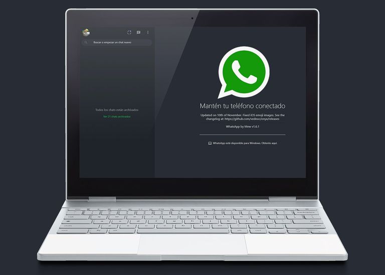 Así se activa el modo oscuro de WhatsApp Web