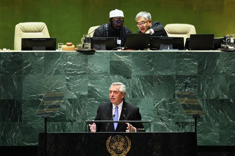 Alberto Fernández ONU 20230919