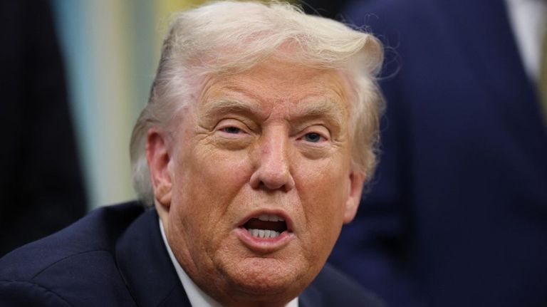 El presidente de Estados Unidos, Donald Trump