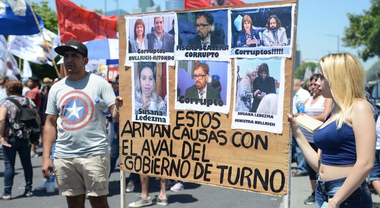 Marcha Presos políticos Tribunales 20191128
