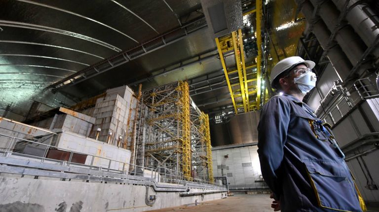 nueva cupula reactor de chernobyl