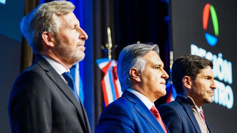 Los gobernadores de la Región Centro: Frigerio, Llaryora y Pullaro