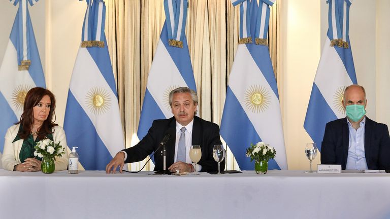 Alberto Fernàndez, Horacio Rodríguez Larreta