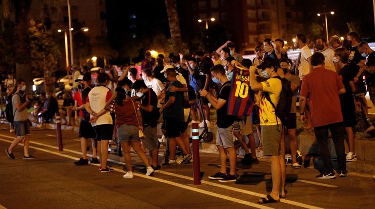 Hinchas Camp Nou