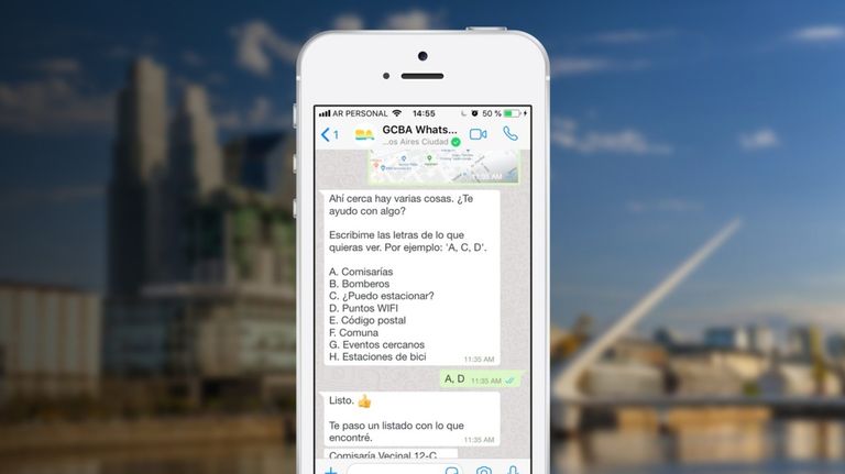 Boti, el chatbot de WhatsApp de la Ciudad