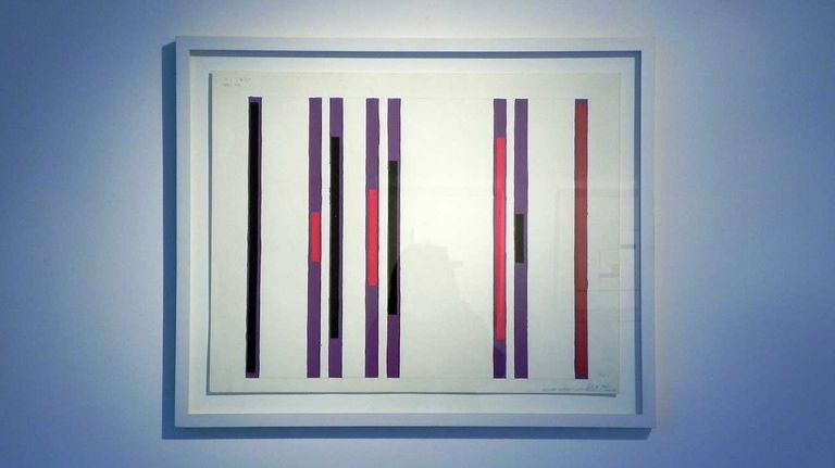 César Paternosto en la Galería MCMC