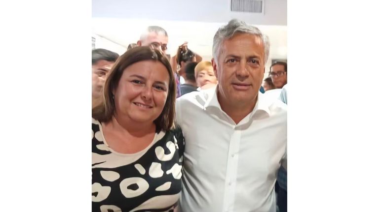 Una diputada mendocina chocó a una pareja que circulaba en moto