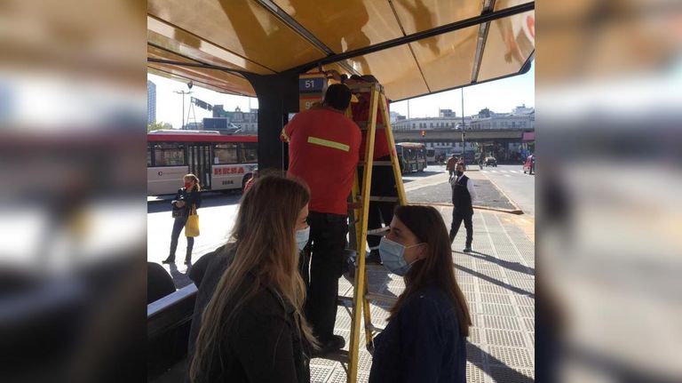 Tránsito zona Constitución 20210330