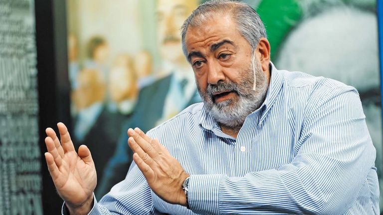 Héctor Daer, en la entrevista con jorge Fontevecchia.