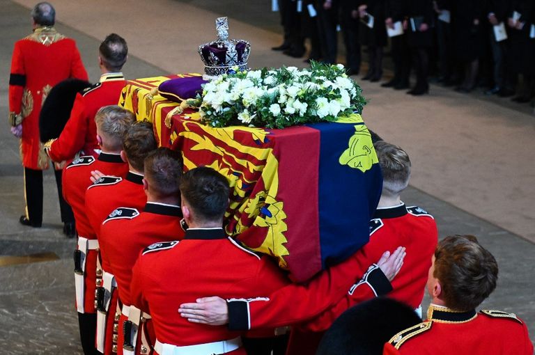 Procesión fúnebre de la reina Isabel II en Londres