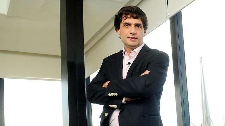 Hernán Lacunza, en la entrevista con Jorge Fontevecchia.