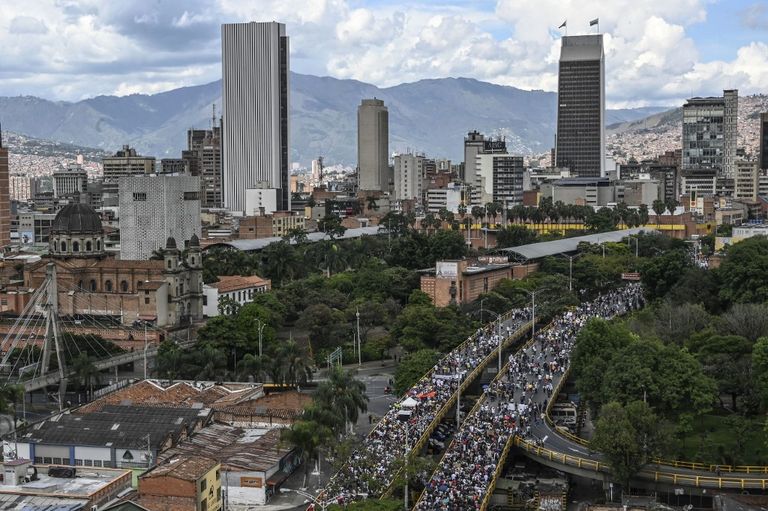 manifestaciones en colombia