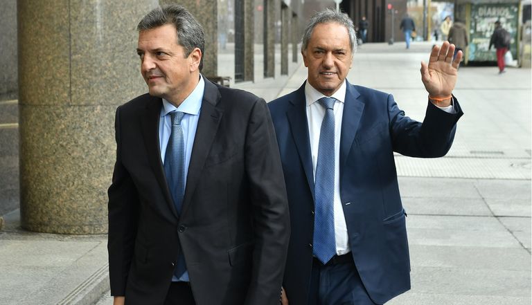 Daniel Scioli y Sergio Massa
