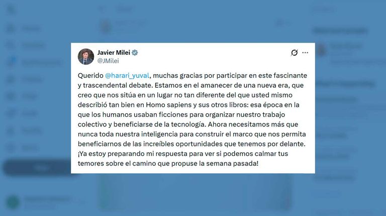 X Javier Milei 08062026