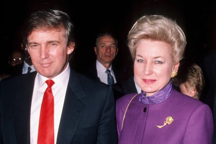 Murió Maryanne Trump Barry, la hermana mayor de Donald Trump
