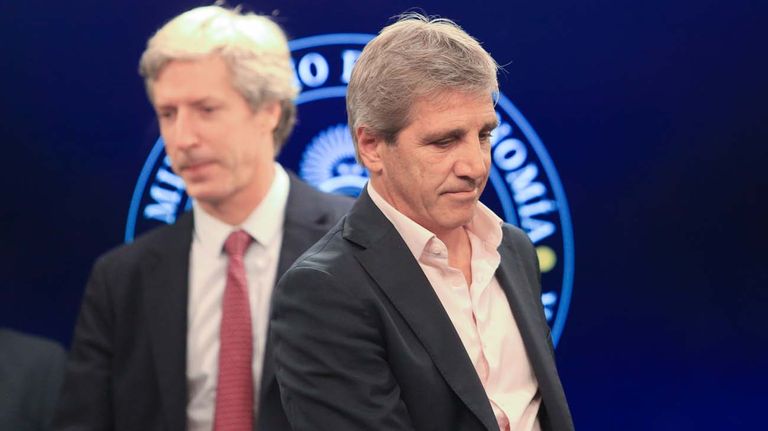 Luis Caputo y Santiago Bausili 20240225
