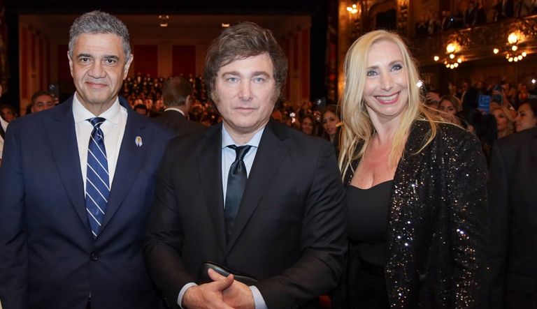 Jorge Macri Javier Milei Karina Milei