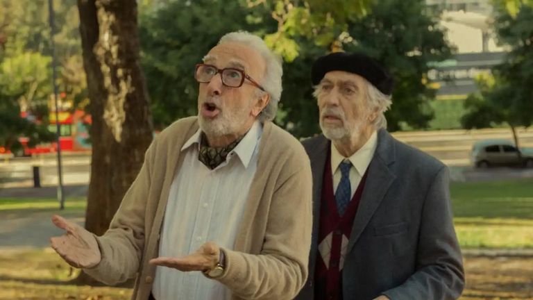 Luis Brandoni y Eduardo Blanco