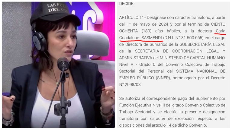 Cambios en el Ministerio de Capital Humano 20240603