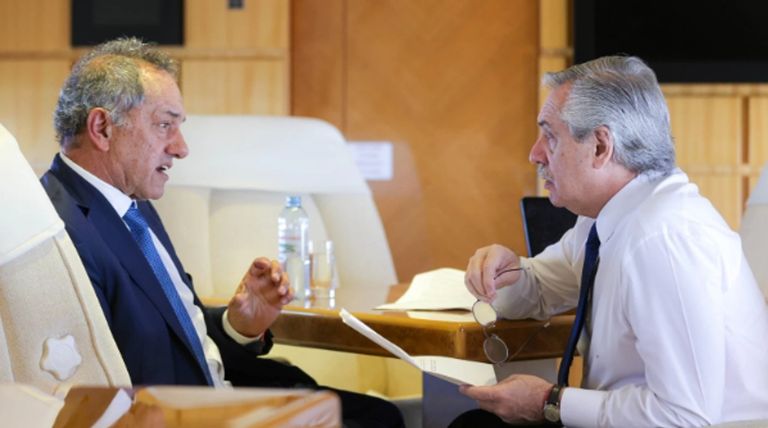 Alberto Fernández y Daniel Scioli 20230630
