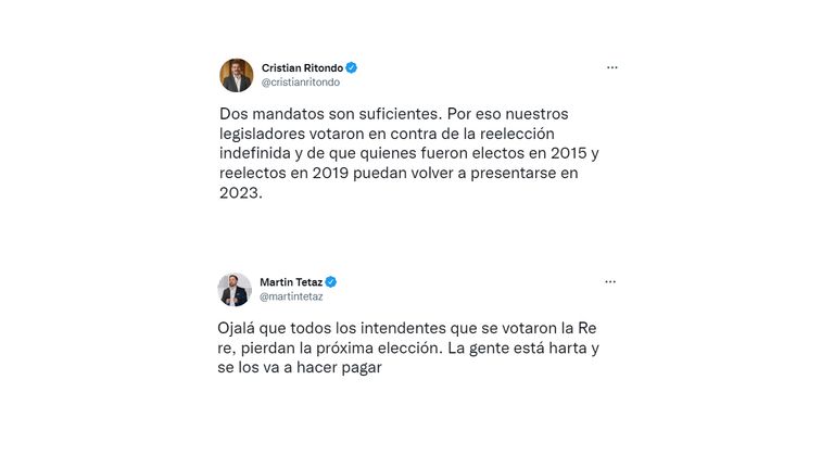 JxC Crítica Reelección