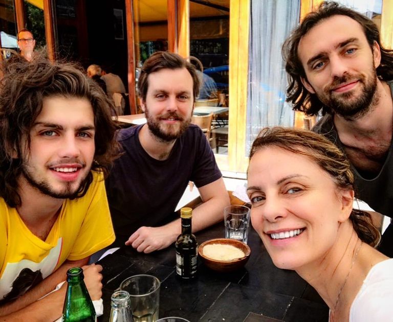 Nequi Galotti presentó en sociedad a su primer nieto, Simón Rusconi