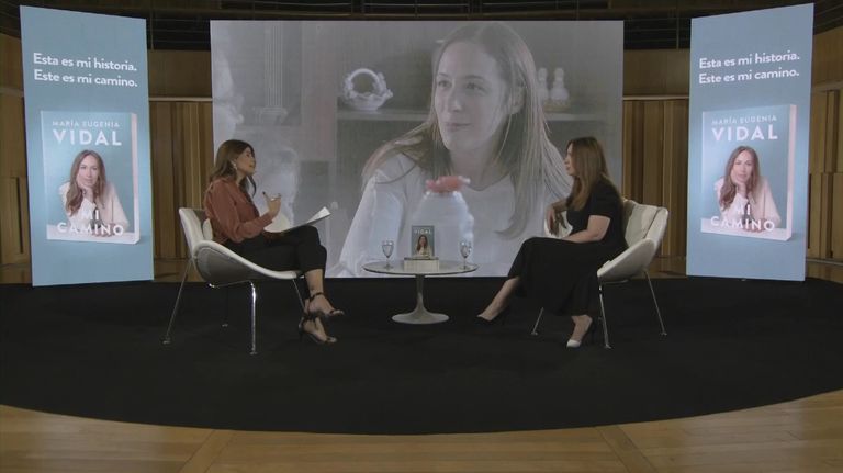 María Eugenia Vidal presentó su libro, Mi Camino