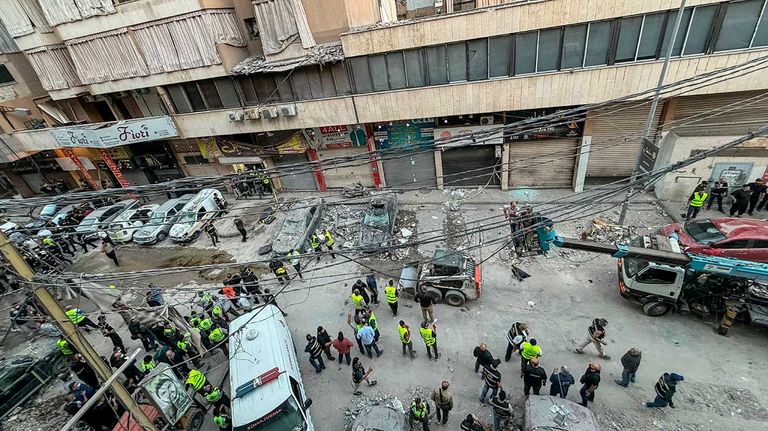 ataque de Israel contra el jefe de Estado Mayor de Hezbolá en el sur de Beirut 23112025