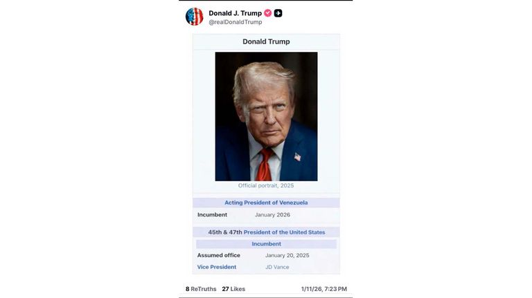 Trump se autoproclama