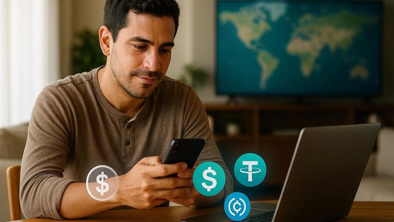 Remesas en criptomonedas