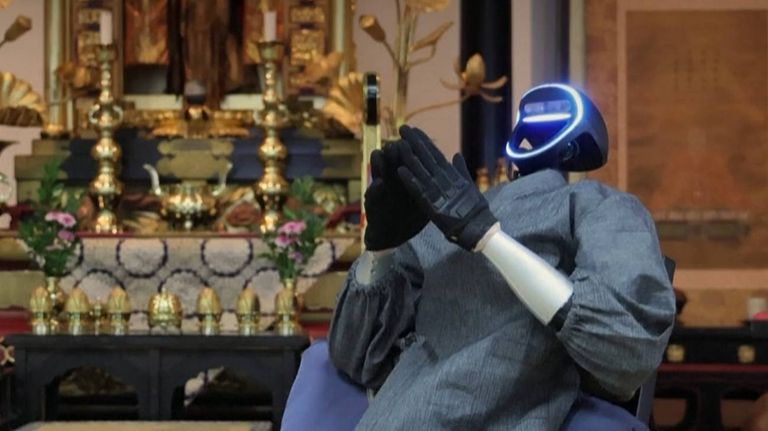 Buddharoid, el monje robot de Japon 26022026