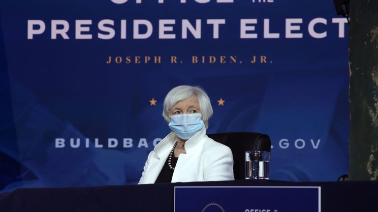 Janet Yellen, secretaria del Tesoro de los Estados Unidos.