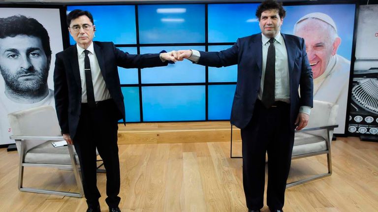 Sergio Chodos, en la entrevista con Jorge Fontevecchia.