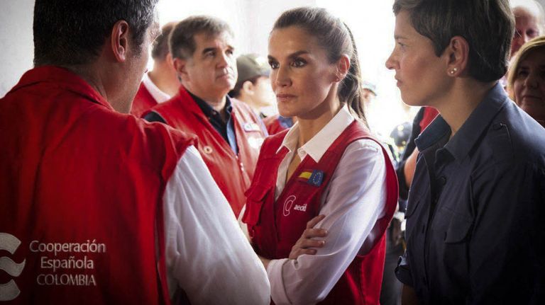 Reina Letizia de España en Colombia