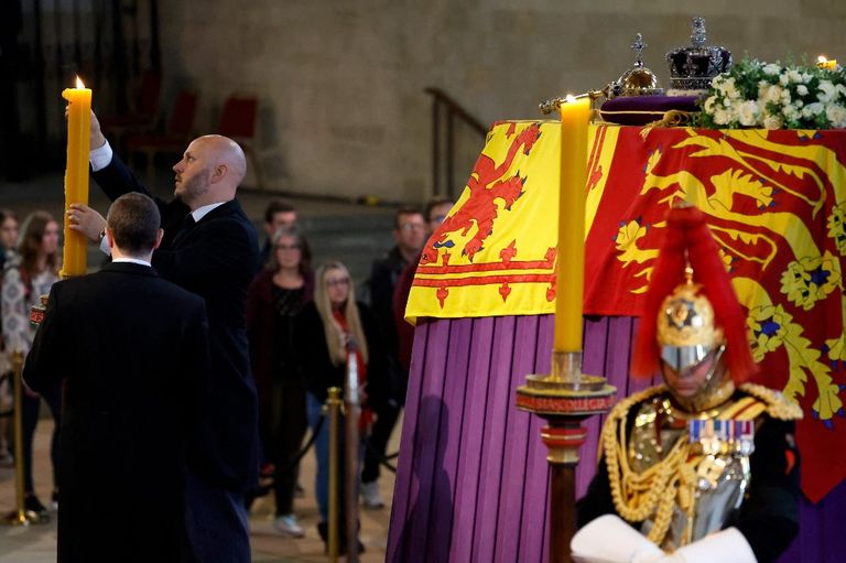 westminster hall funeral reina Isabel II