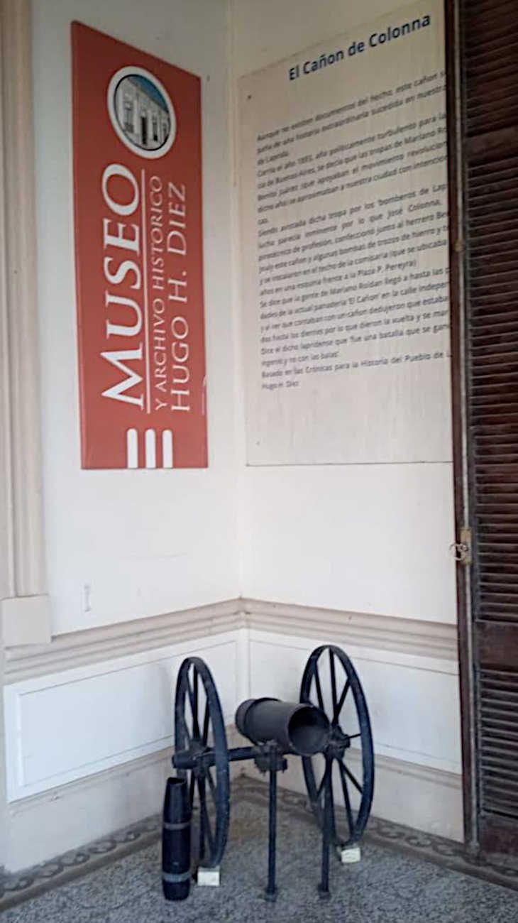 Museo y Archivo Histórico Hugo H. Diez y cañón de Colonna
