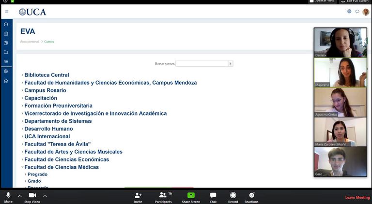 Clases a distancia de la UCA 20200401