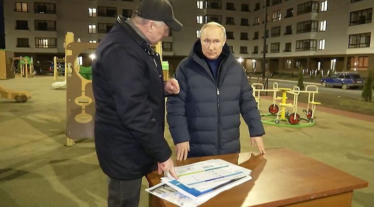 Viaje de Putin a Mariupol