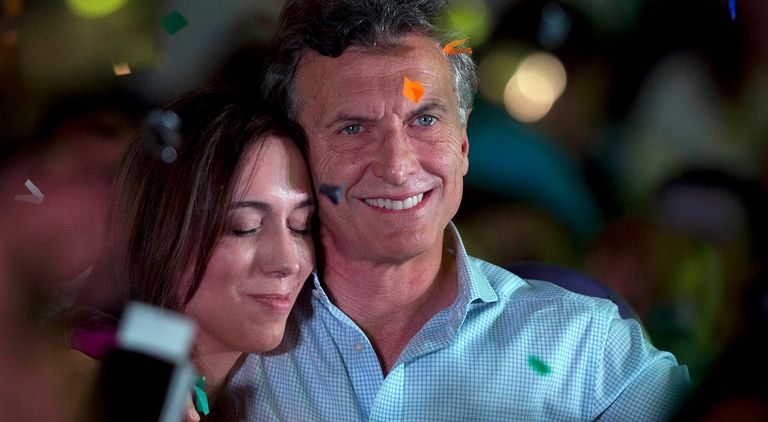 Maria Eugenia Vidal - Mauricio Macri