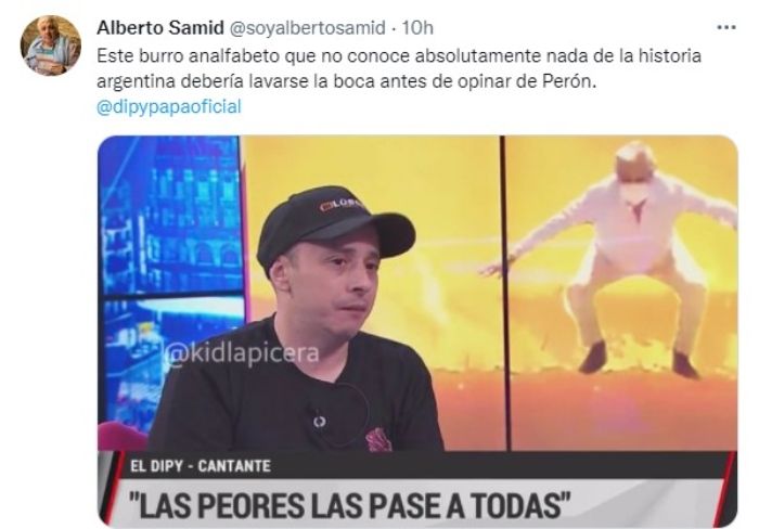 Samid, El Dipy y un nuevo cruce